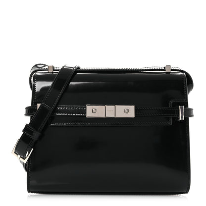 Saint Laurent Patent Mini Manhattan Shoulder Bag Black 1 of 11