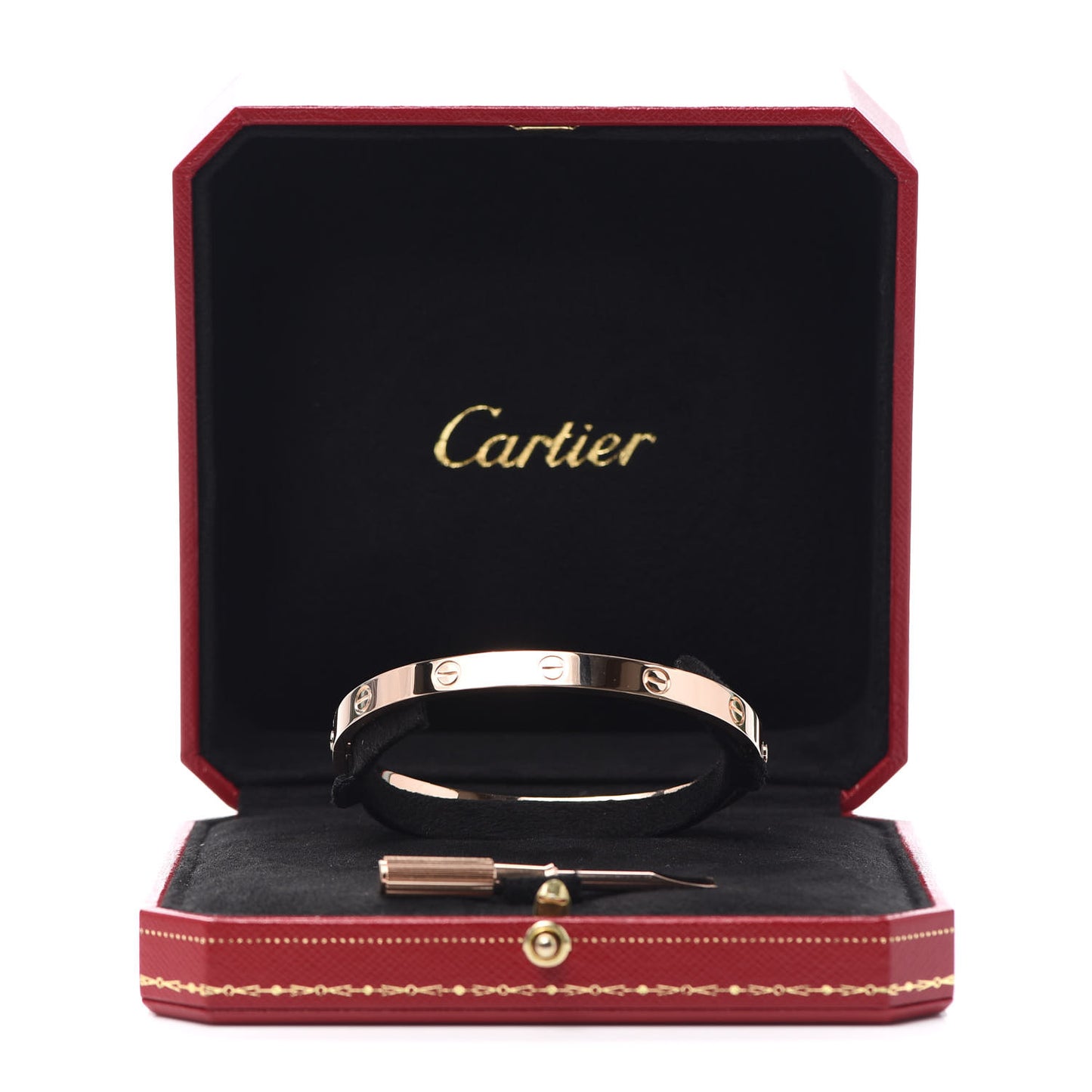 18K Pink Gold LOVE Bracelet 19