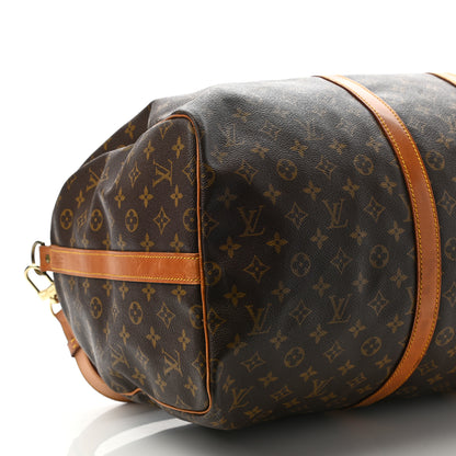 Louis Vuitton Monogram Keepall Bandouliere 55 9 of 38