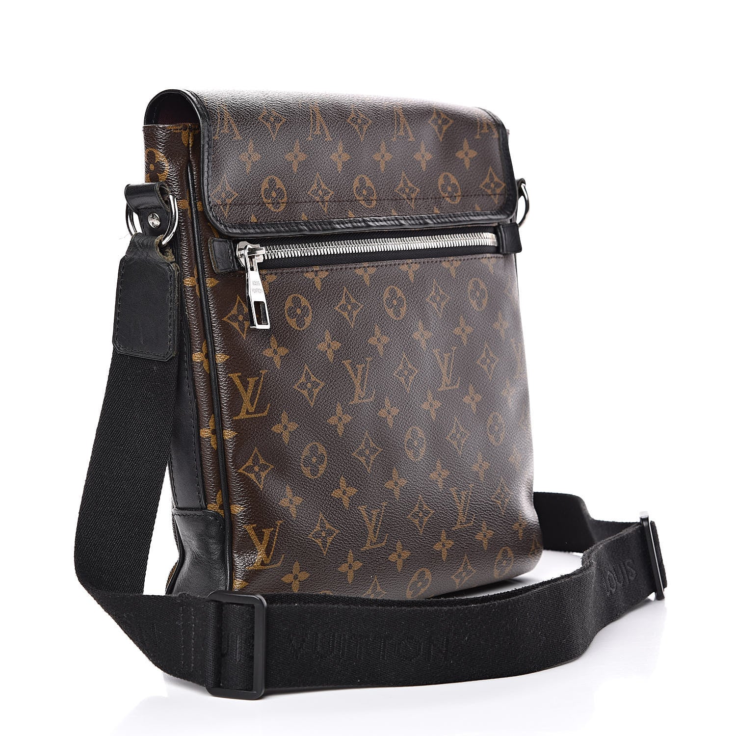 Louis Vuitton Monogram Macassar Bass MM 3 of 19