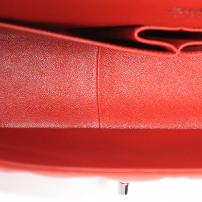 Chanel Lambskin Jumbo Double Flap Red 6 of 7
