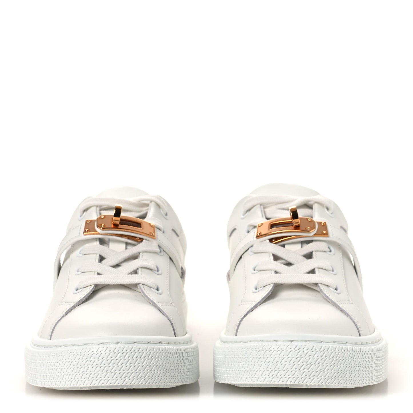 Calfskin Day Sneakers 37 White