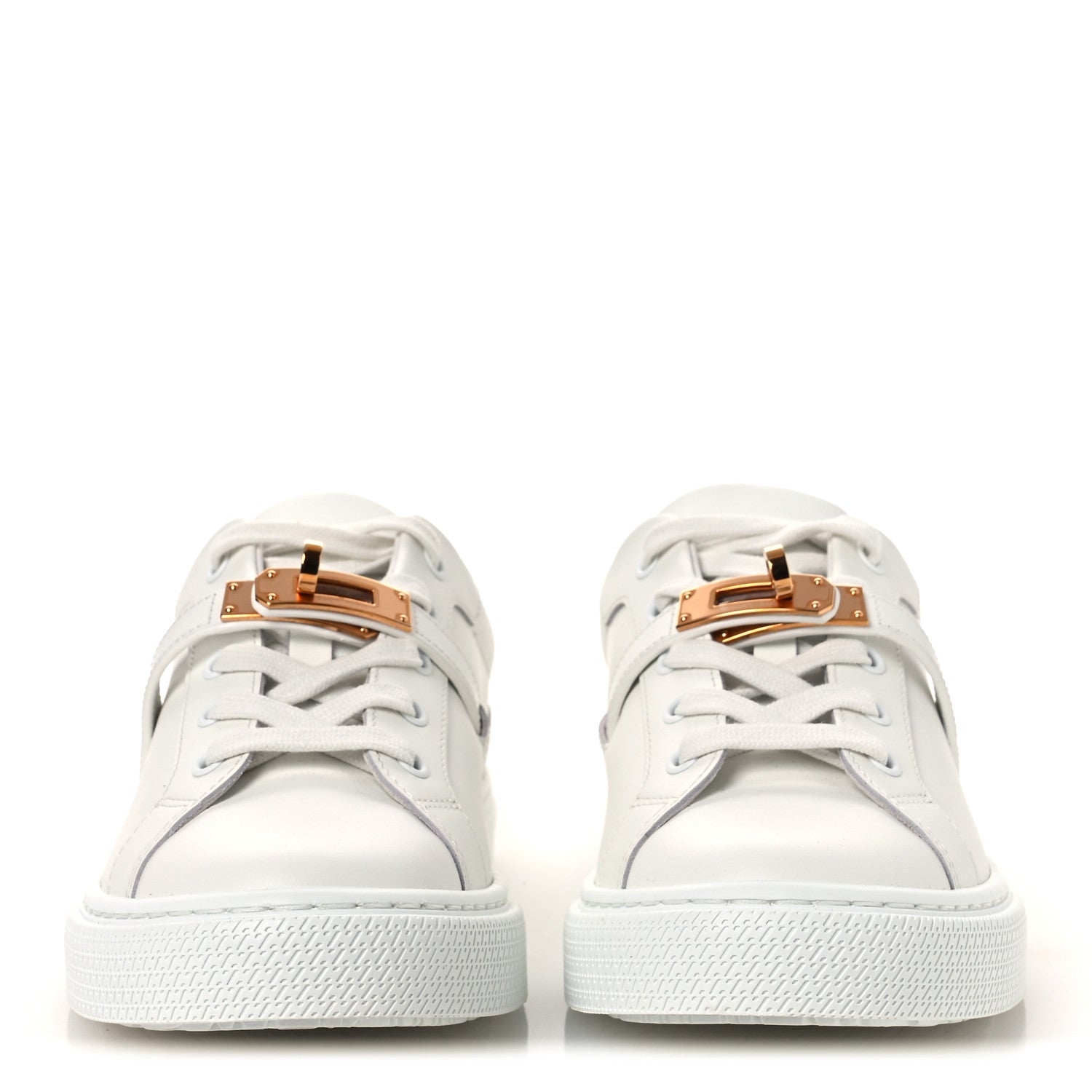 Hermes Calfskin Day Sneakers 37 White 3 of 13