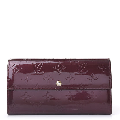 Louis Vuitton Vernis Sarah Wallet Rouge Fauviste 1 of 11