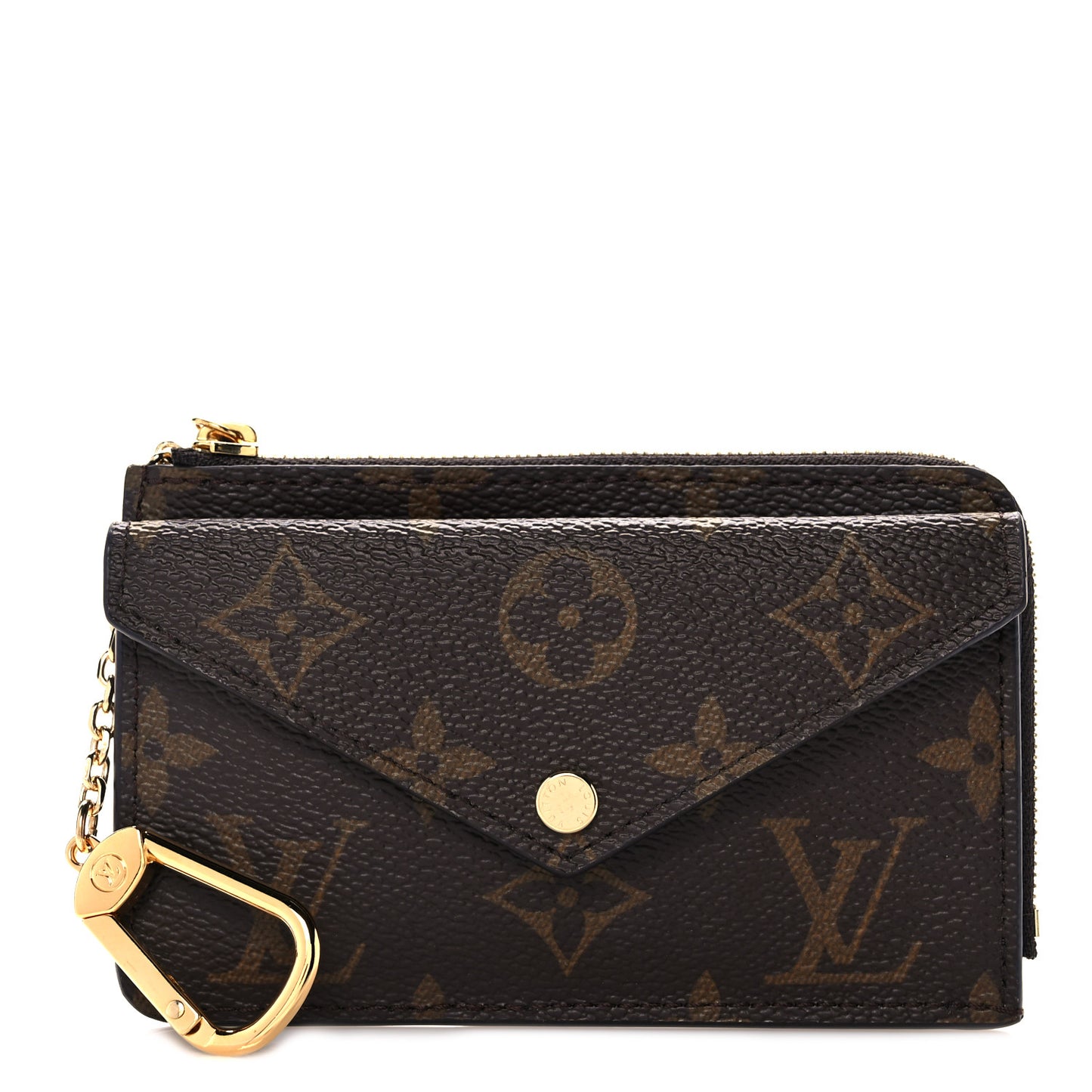 Monogram Recto Verso Card Holder Black