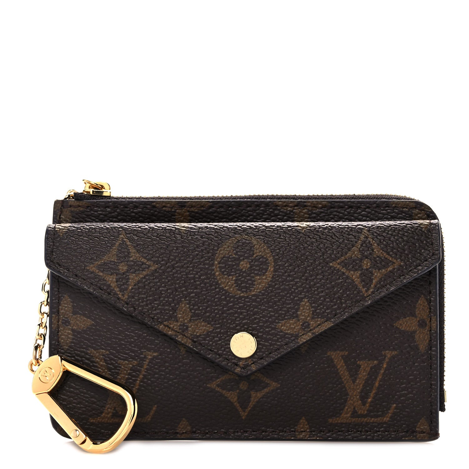 Louis Vuitton Monogram Recto Verso Card Holder Black 1 of 7