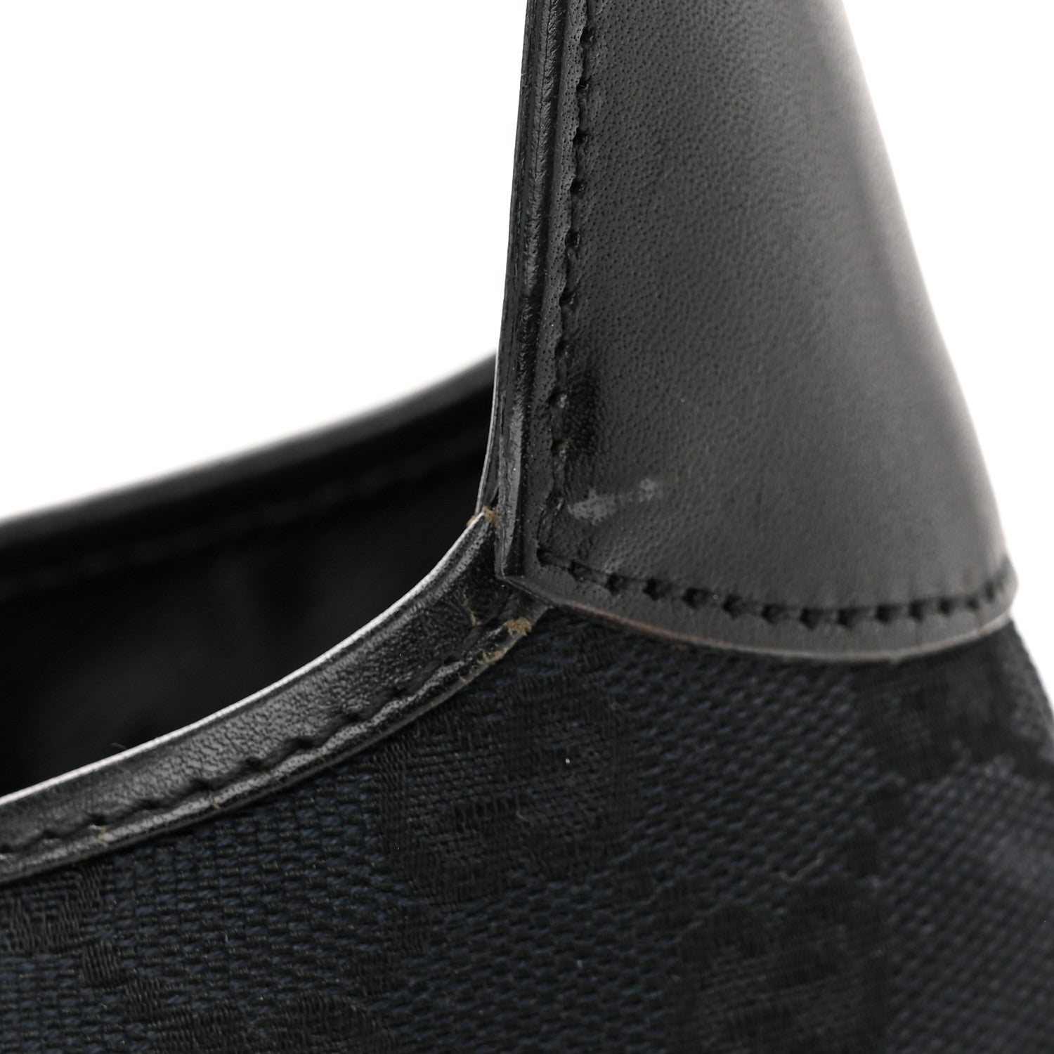 Gucci Monogram Small Jackie O Hobo Black 14 of 16