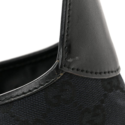 Gucci Monogram Small Jackie O Hobo Black 14 of 16