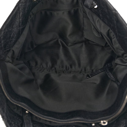 Chanel Glazed Calfskin Large On the Road Zip Tote Black 5 of 11