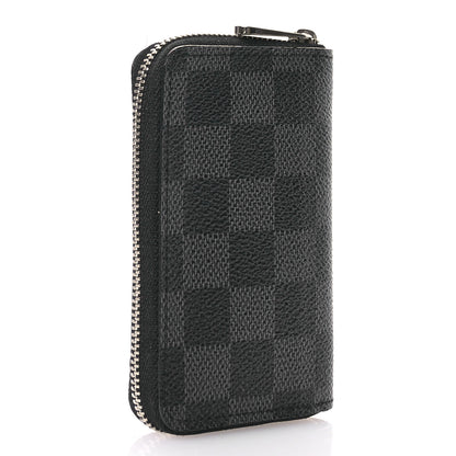 Louis Vuitton Damier Graphite Zippy Coin Purse Vertical 3 of 7