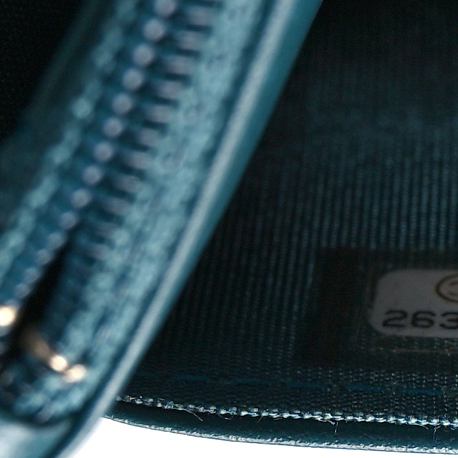 Chanel Caviar Quilted Boy Wallet On Chain WOC Teal 8 of 12