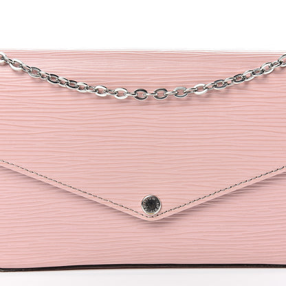 Louis Vuitton Epi Pochette Felicie Rose Ballerine 7 of 15