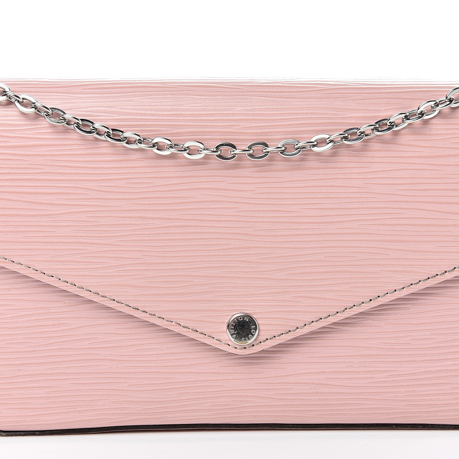 Louis Vuitton Epi Pochette Felicie Rose Ballerine 8 of 11