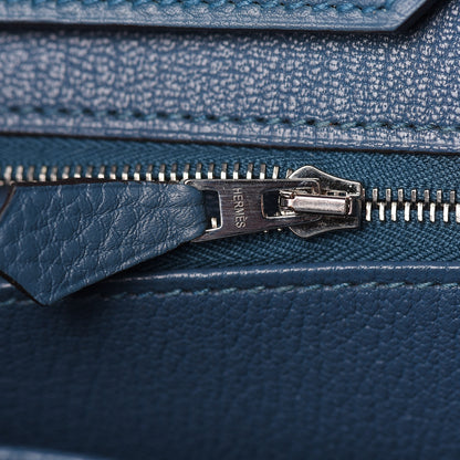 Hermes Fjord Birkin 40 Bleu Tempete 12 of 39