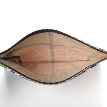 Hermes Toile Flat Waikiki Pouch 5 of 7