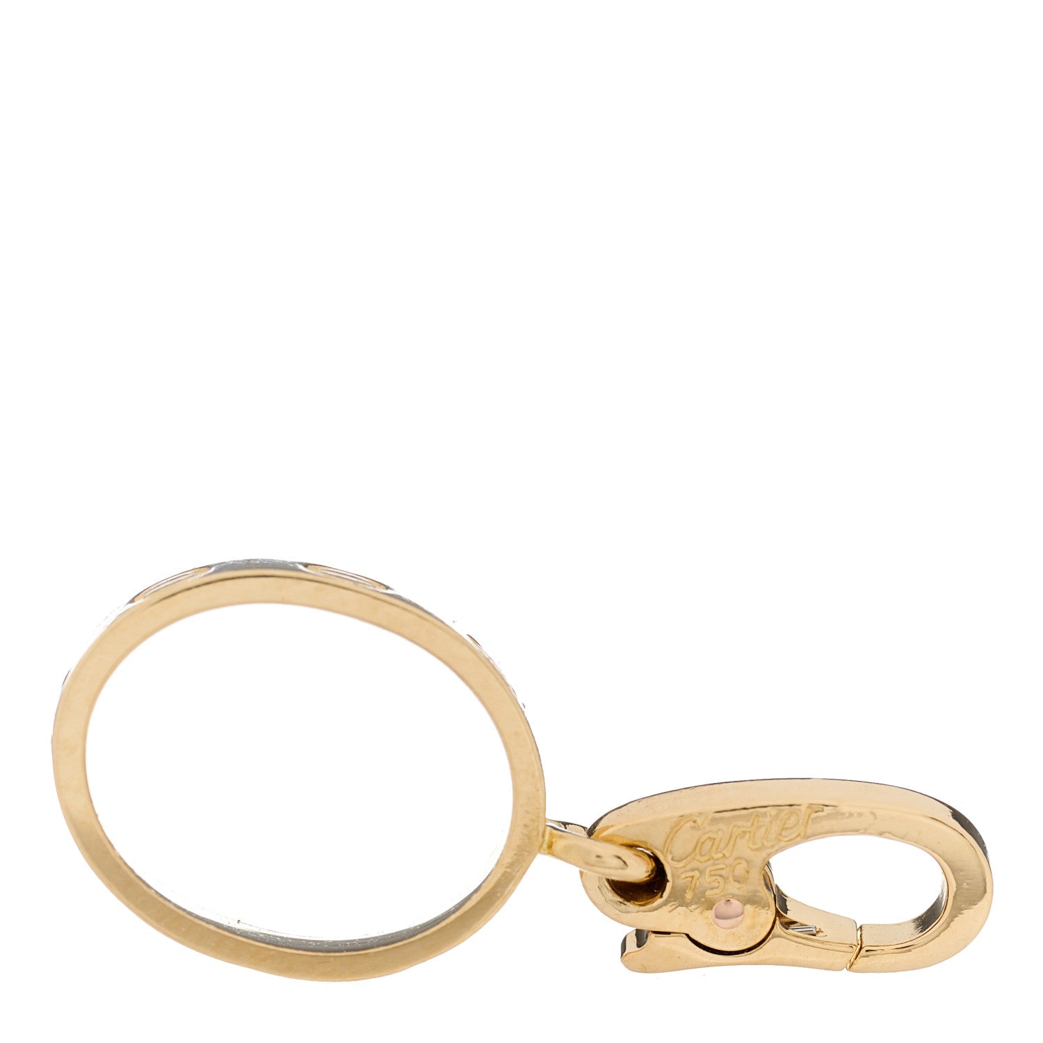 Cartier 18K Yellow Gold LOVE Ring Charm 6 of 6