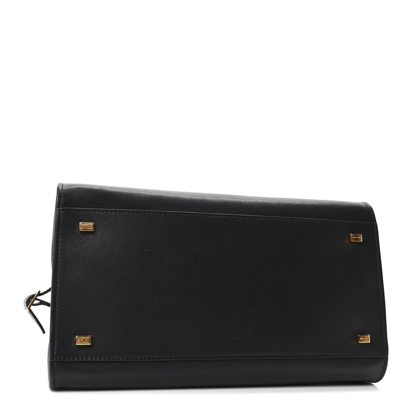 Polished Saddle Calfskin Soft Margaux 12 Black