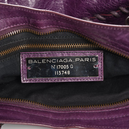 Balenciaga Agneau Classic Hardware City Raisin 7 of 8