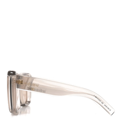 Saint Laurent Acetate SL 900 HOWL Sunglasses Transparent Beige 3 of 8
