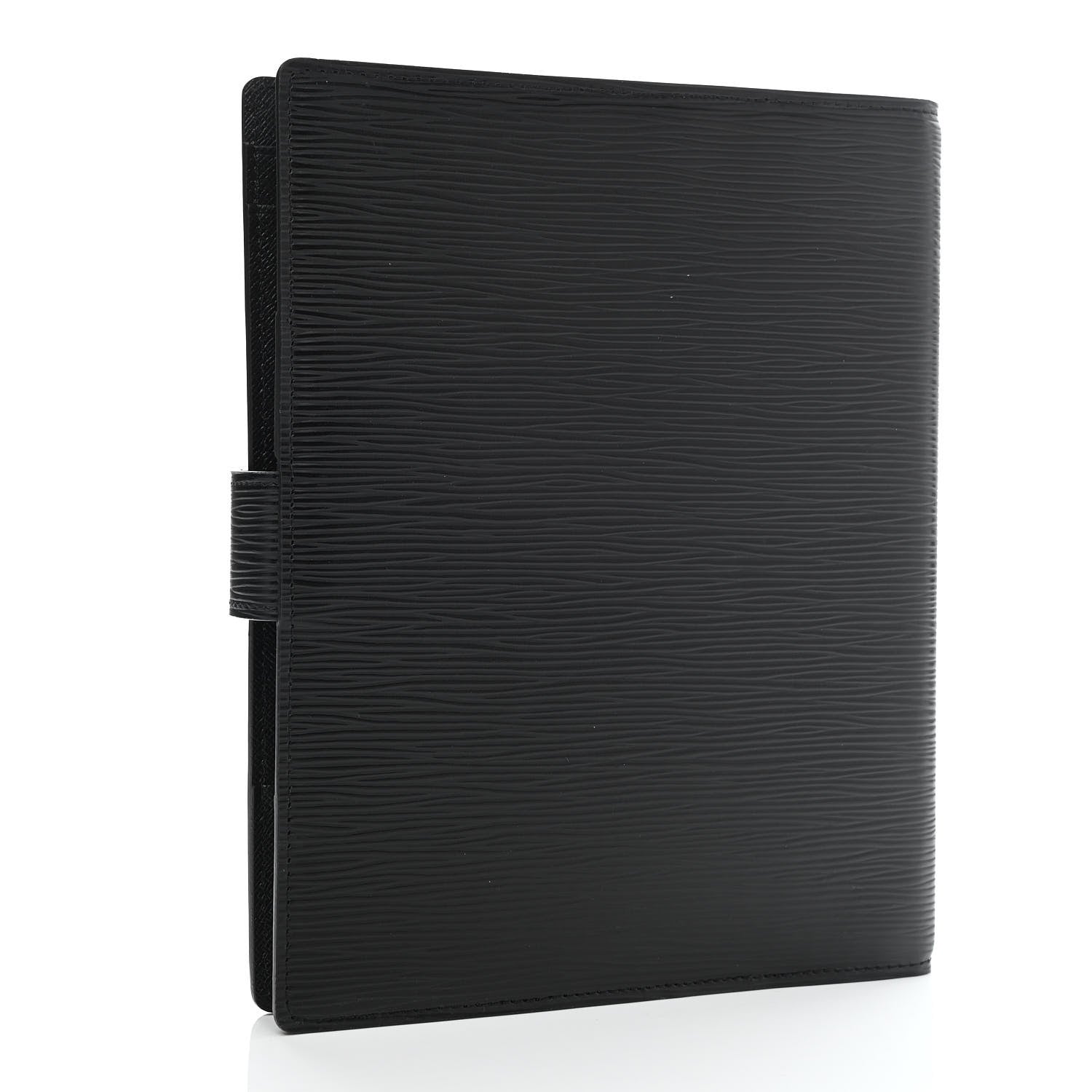 Louis Vuitton Epi Large Ring Agenda Cover Black 3 of 8