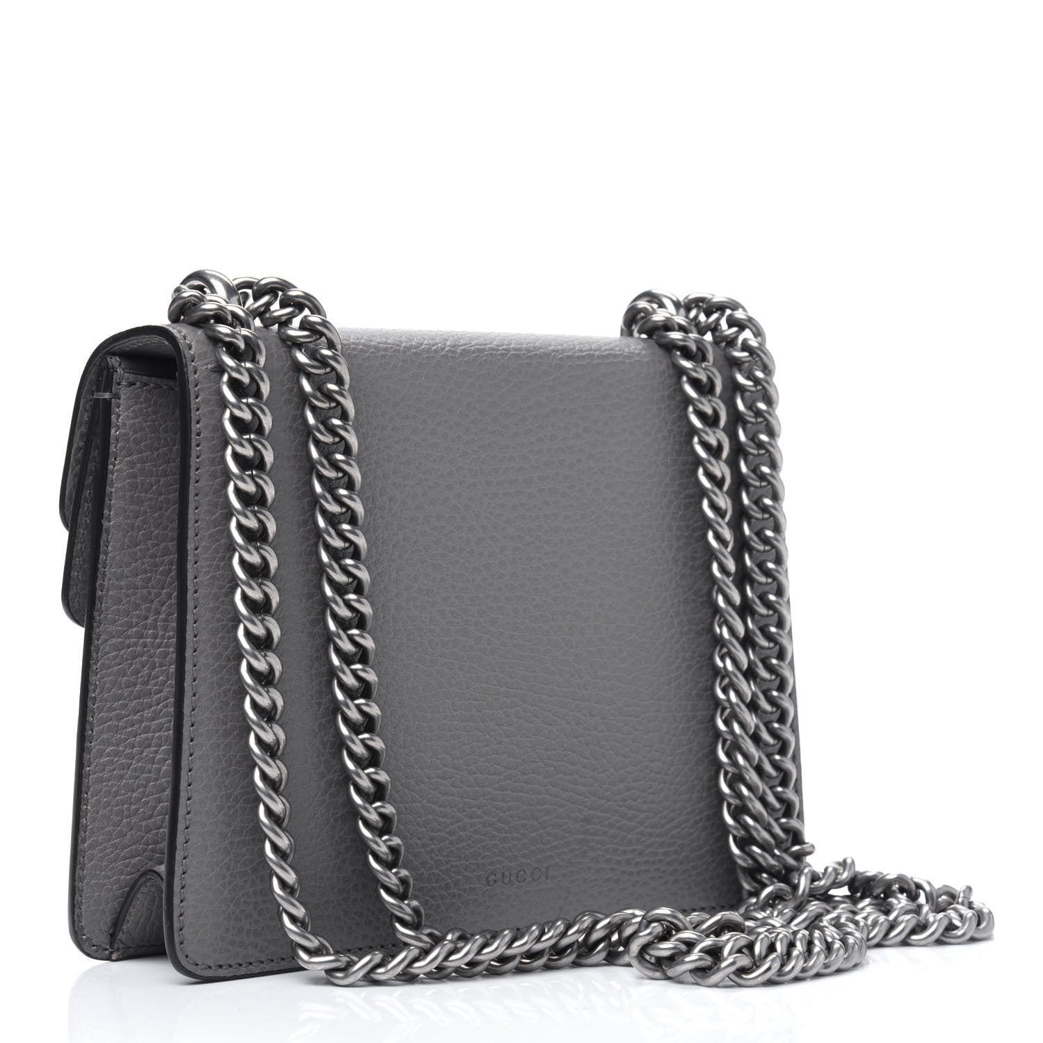 Gucci Calfskin Mini Dionysus Shoulder Bag Dusty Grey 3 of 13