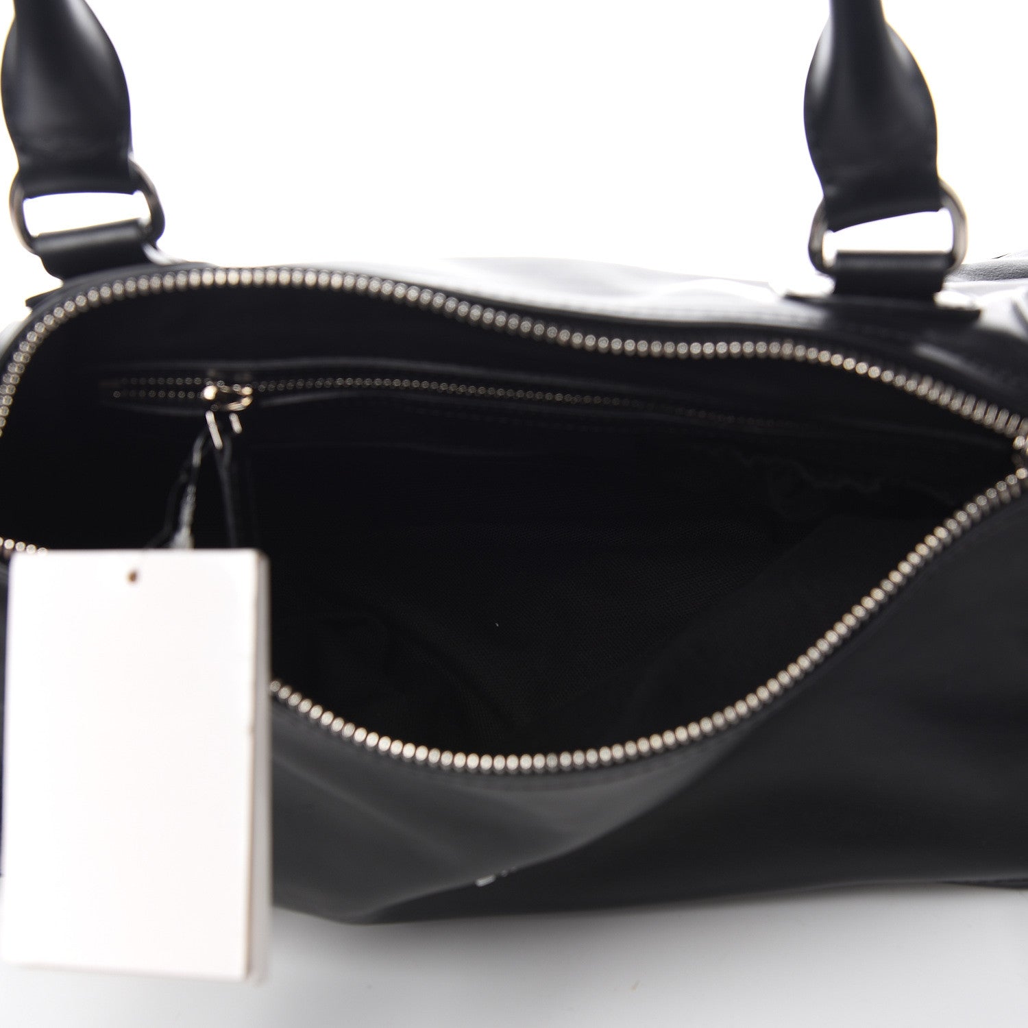 Givenchy Calfskin Medium Pandora Logo Strap Black 4 of 10