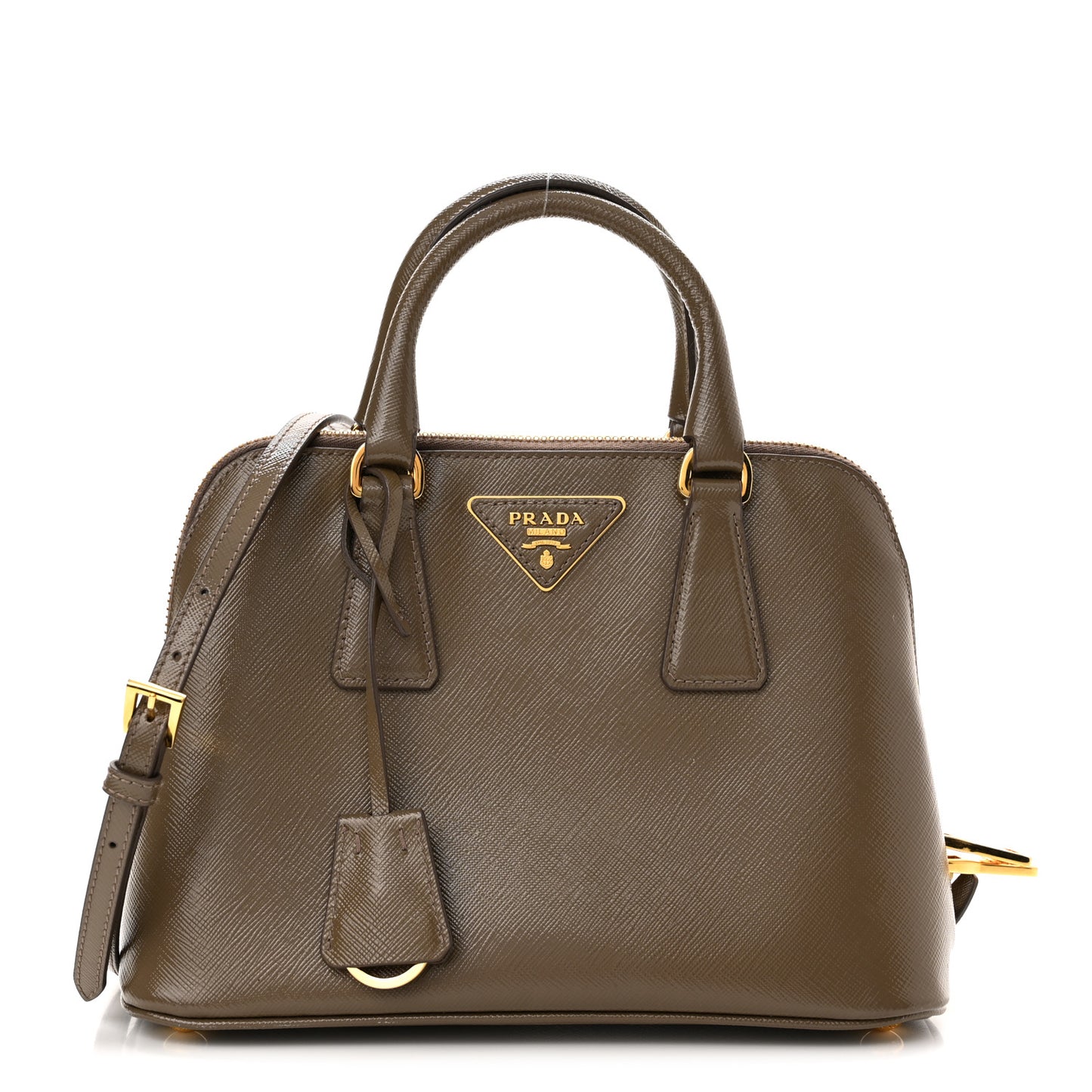 Saffiano Vernice Small Promenade Tote Argilla