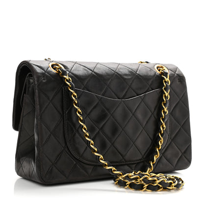 Chanel Lambskin Quilted Small Double Flap Black 2 of 8