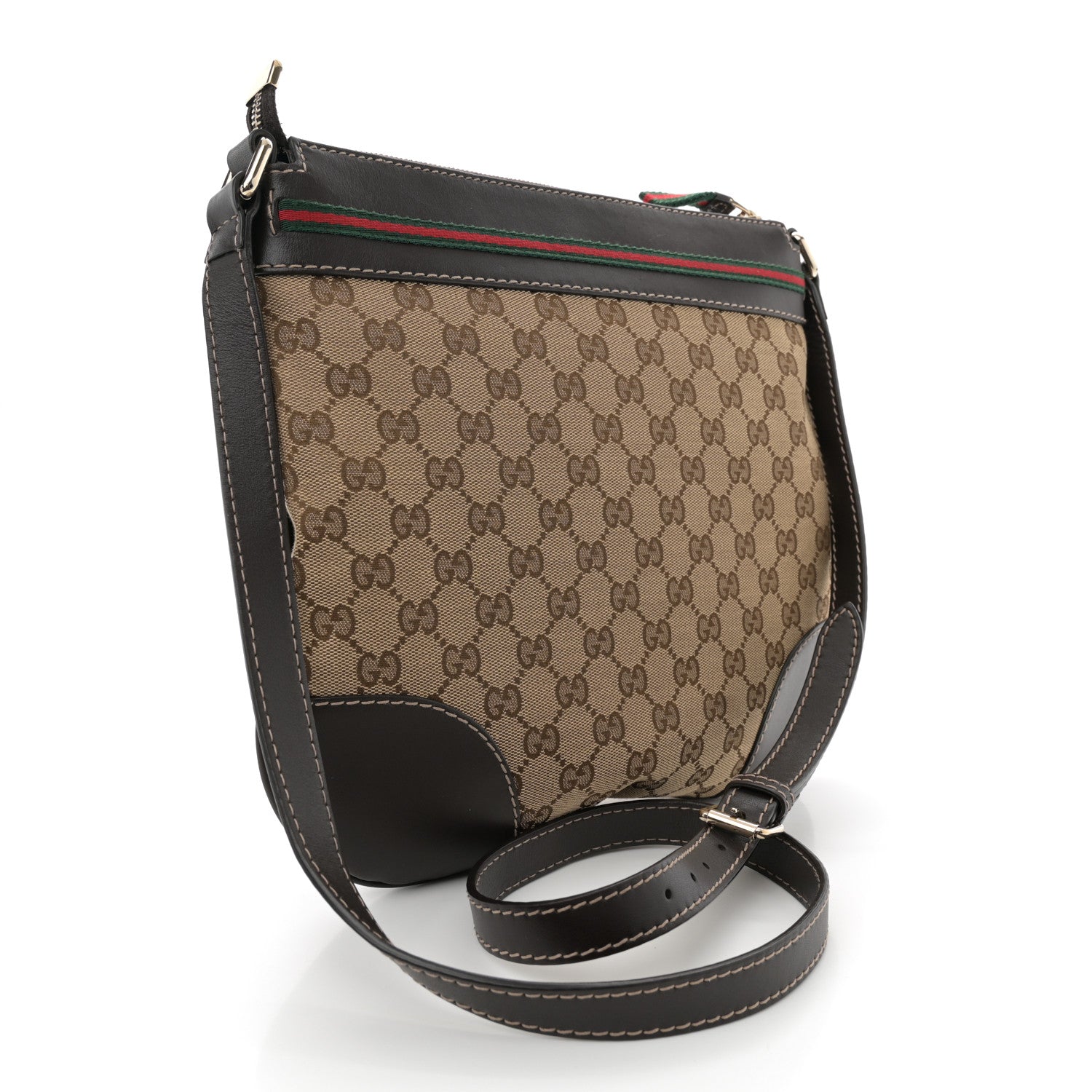 Gucci Monogram Mayfair Messenger Brown 3 of 12