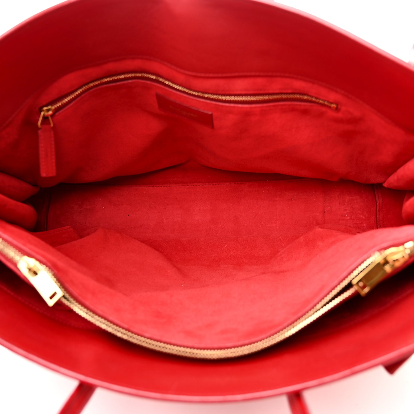 Calfskin Large Sac de Jour Carryall Rouge Orient