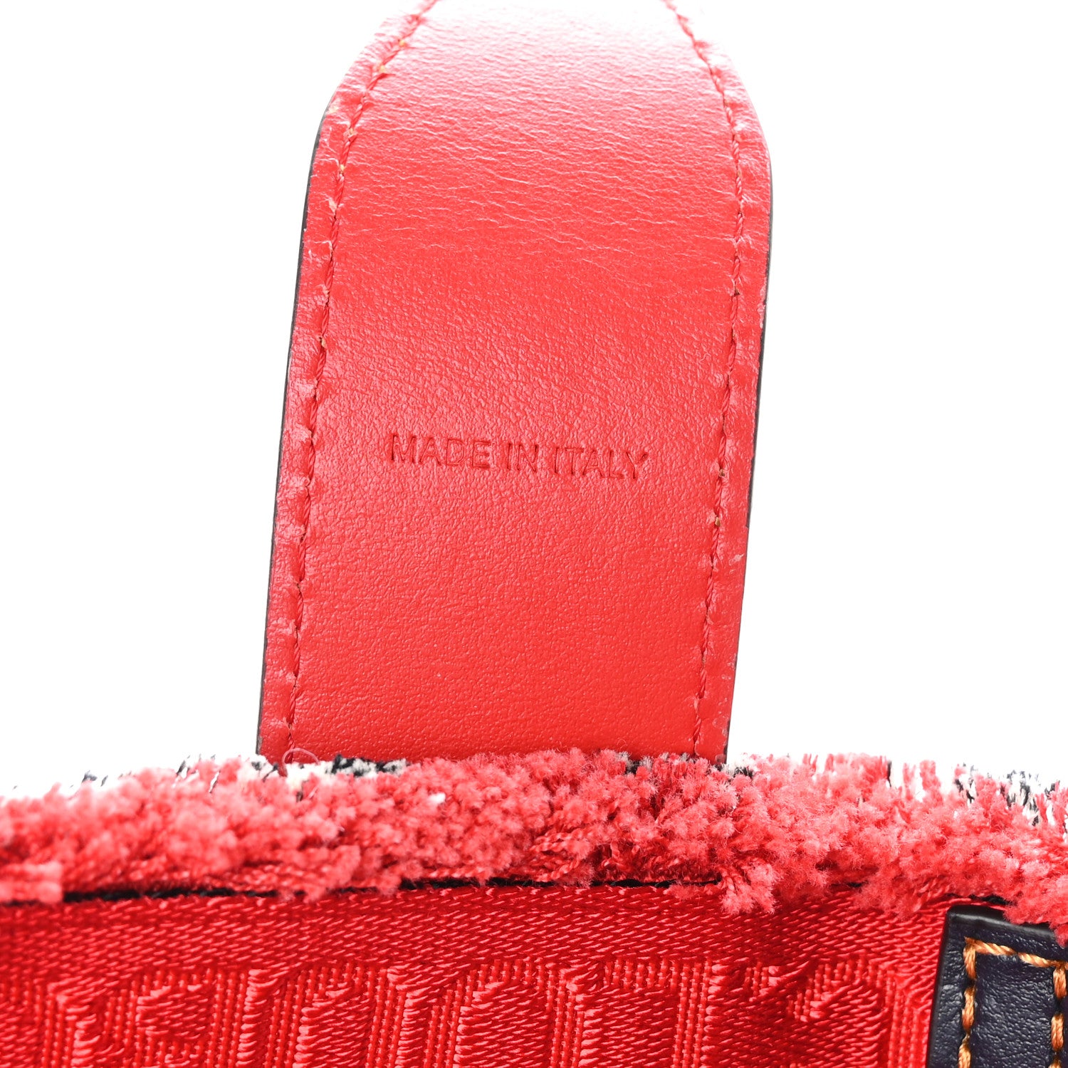 Christian Louboutin Denim Frangibus Printed Tote Dark Blue Multicolor 7 of 10