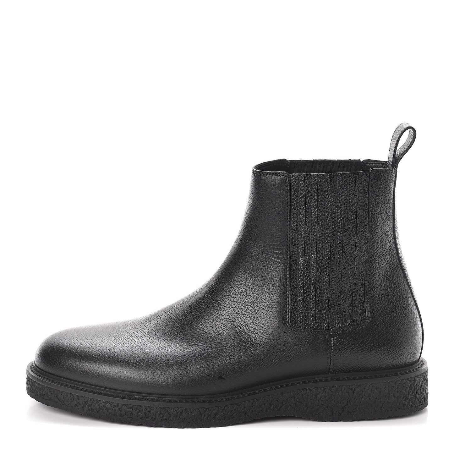 Calfskin Mens Hugo 25 Chelsea Boots 43 Black