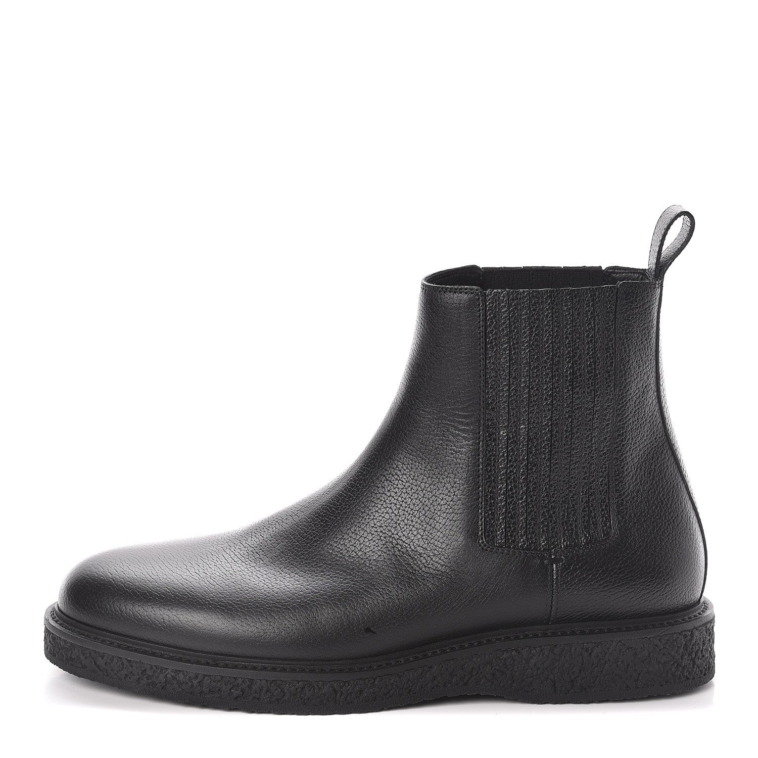 Saint Laurent Calfskin Mens Hugo 25 Chelsea Boots 43 Black 1 of 7