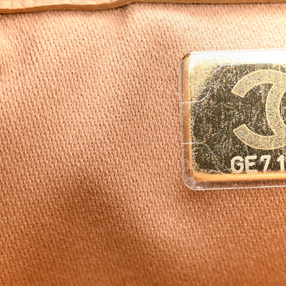 Chanel Caviar Quilted Mini Chanel 25 Handbag Beige 7 of 10