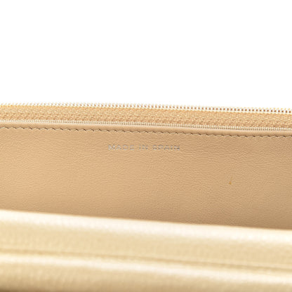 Chanel Caviar Quilted Wallet On Chain WOC Light Beige 7 of 11