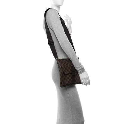 Louis Vuitton Damier Ebene Pochette Melville 2 of 10