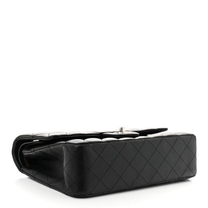 Chanel Lambskin Quilted Medium Double Flap Black 4 of 11