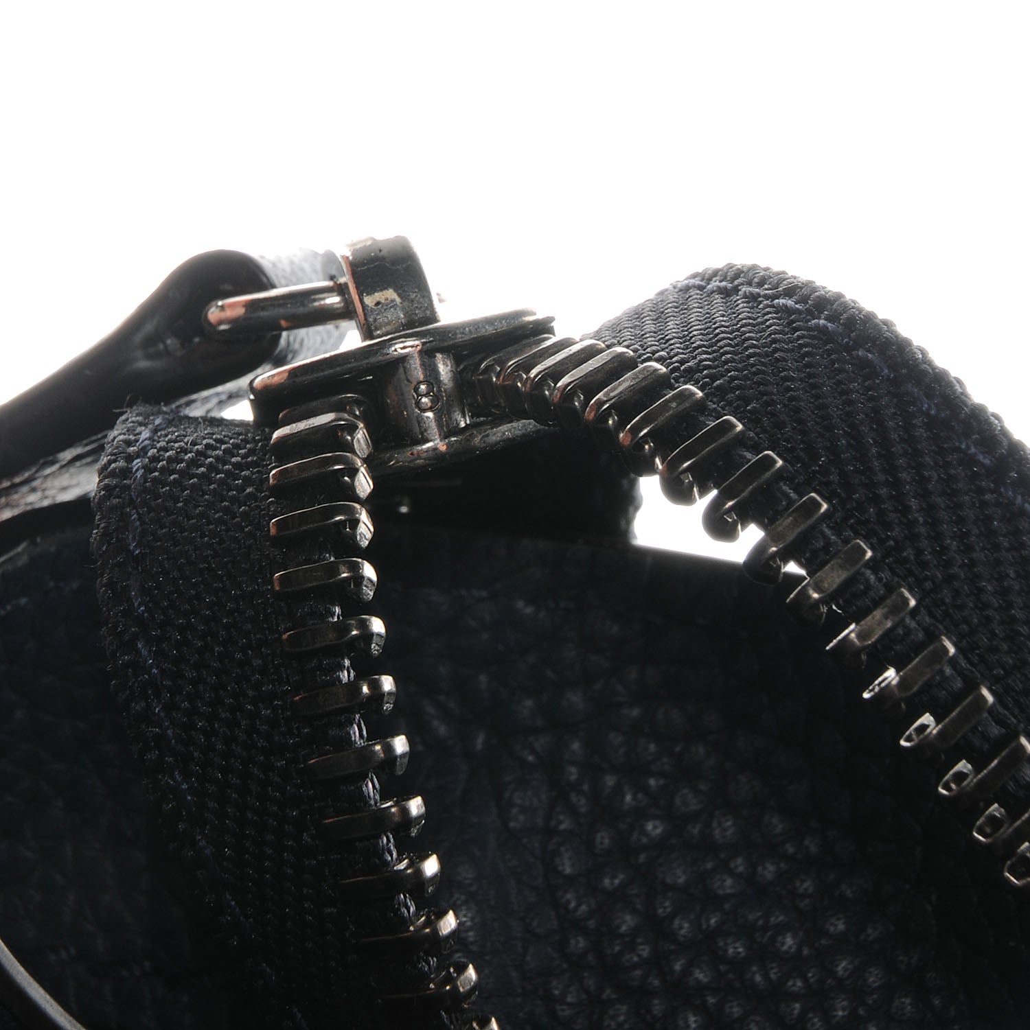 Celine Drummed Calfskin Mini Luggage Orage 6 of 9