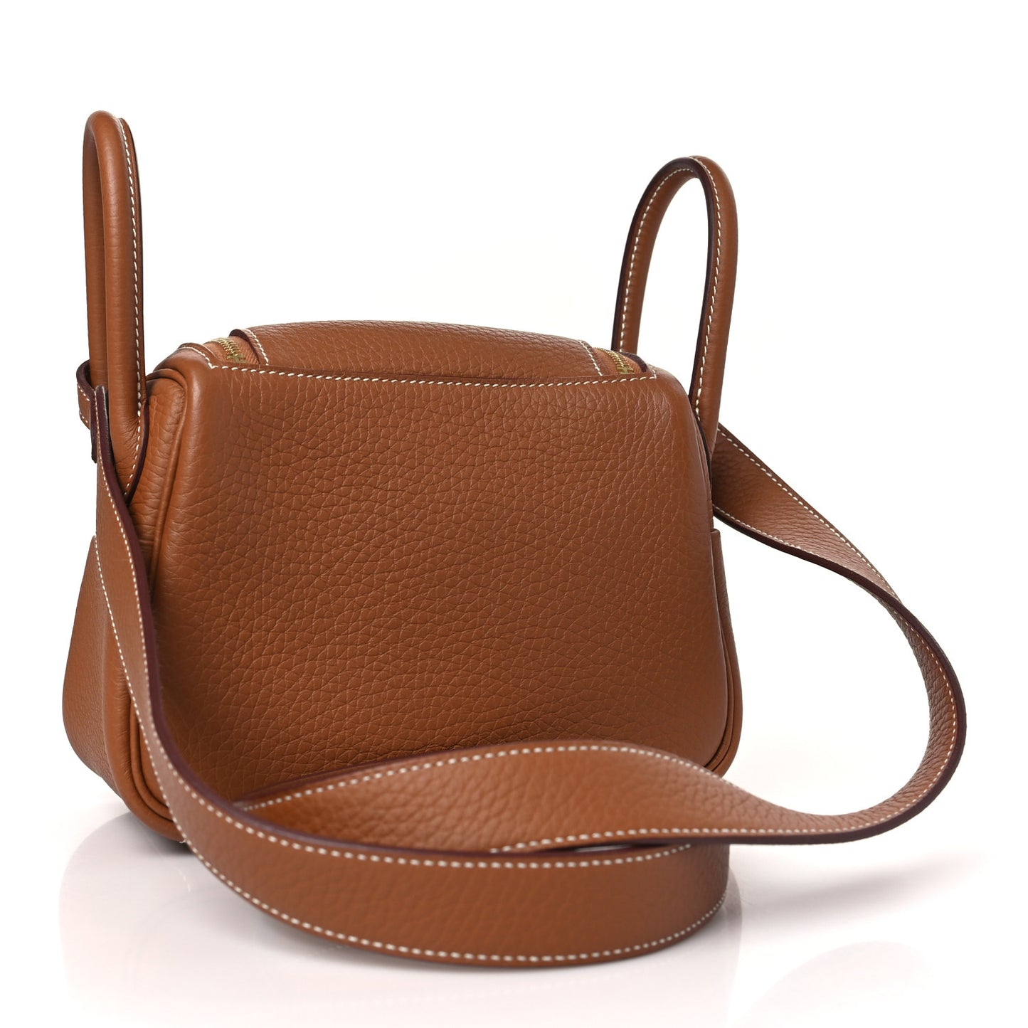 Taurillon Clemence Mini Lindy 20 Gold