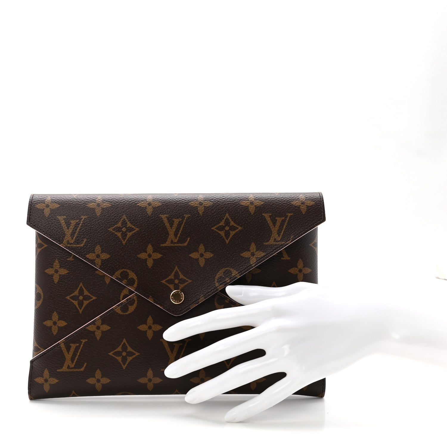 Louis Vuitton Monogram Large Kirigami Pochette Insert Rose Ballerine 2 of 6
