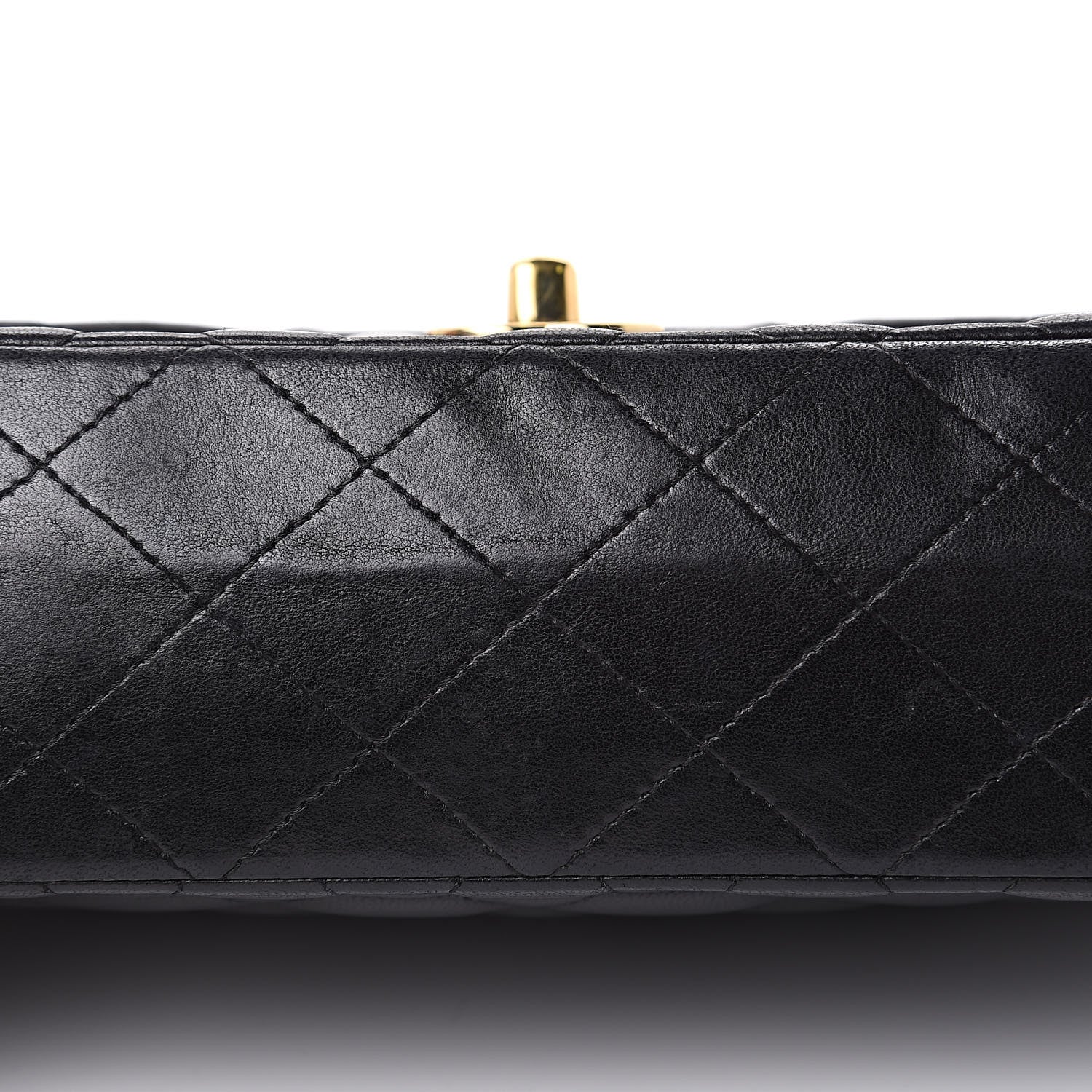 Chanel Lambskin Quilted Small Double Flap Black 13 of 20