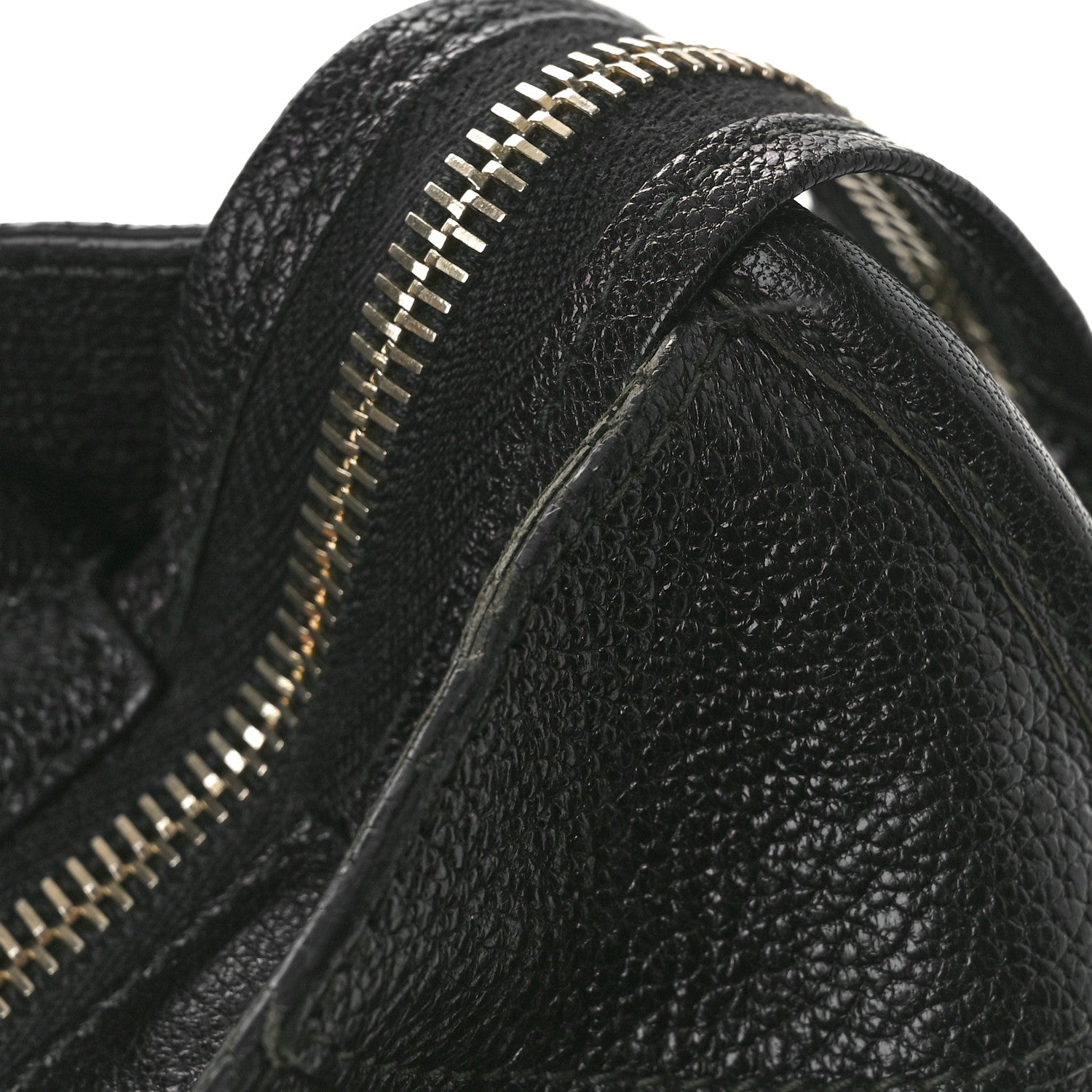 Balenciaga Chevre Gold Metallic Edge Hardware City Black 14 of 18