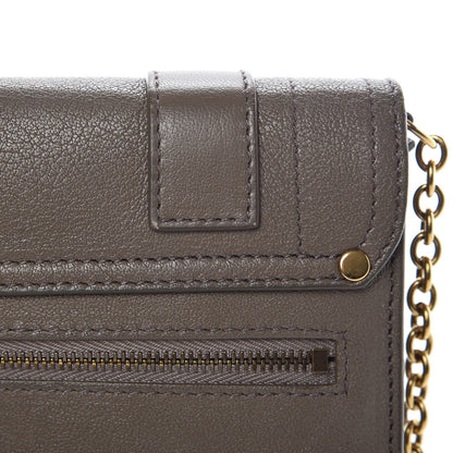 Proenza Schouler Lambskin PS1 Large Chain Wallet Smoke 8 of 9