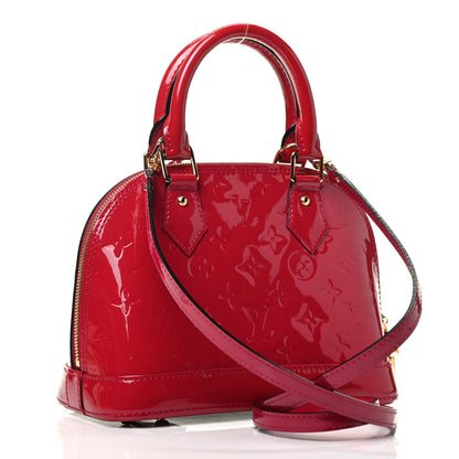 Louis Vuitton Vernis Alma BB Rose Indien 2 of 4