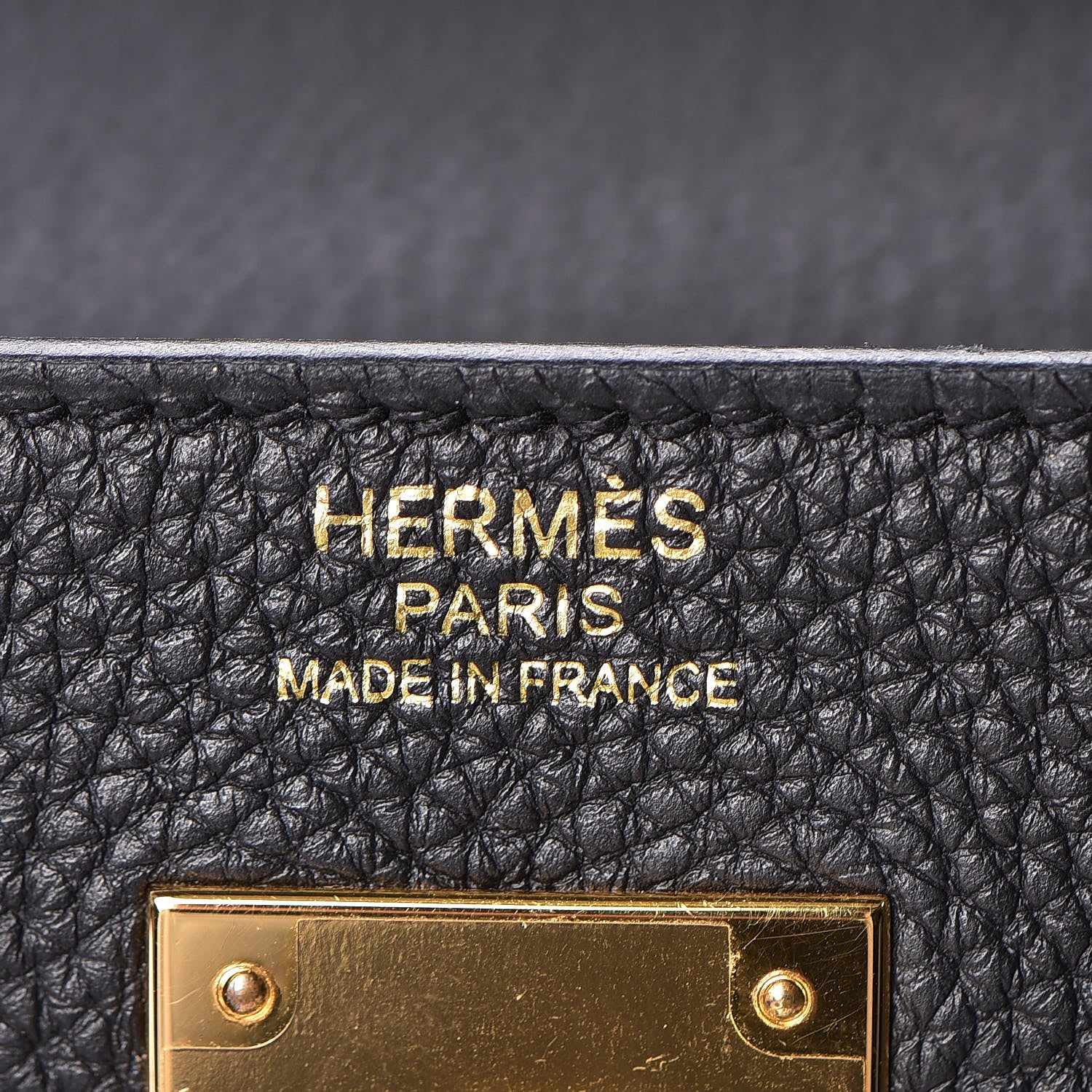 Hermes Togo Kelly Retourne 32 Black 8 of 38
