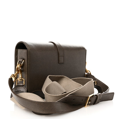 Saint Laurent Textured Calfskin Medium Classic Monogram Universite Bag Fog 3 of 9