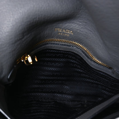 Prada Vitello Phenix Crossbody Bag Marmo 7 of 13