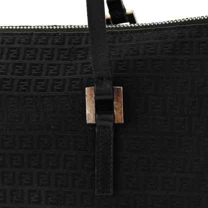 Fendi Zucchino Tote Black 13 of 19