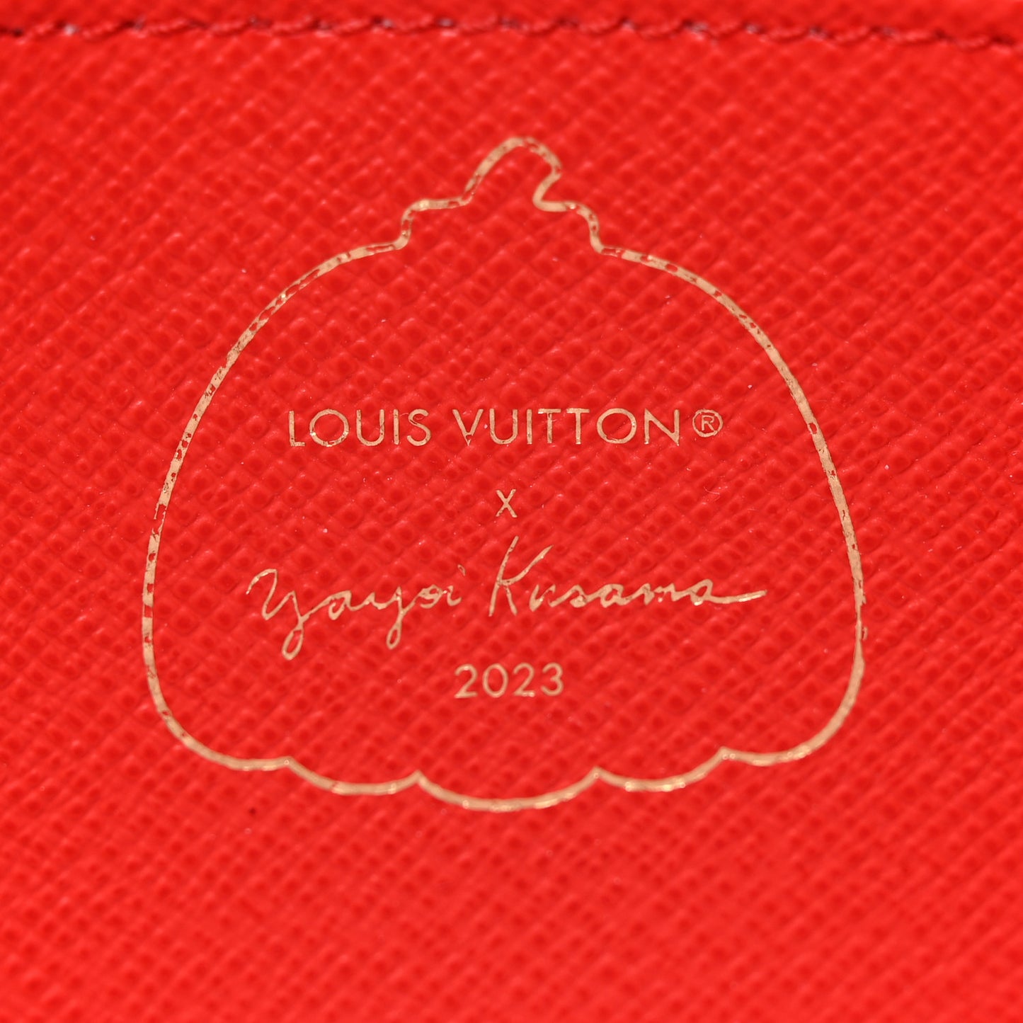 X YK Monogram Sarah Wallet