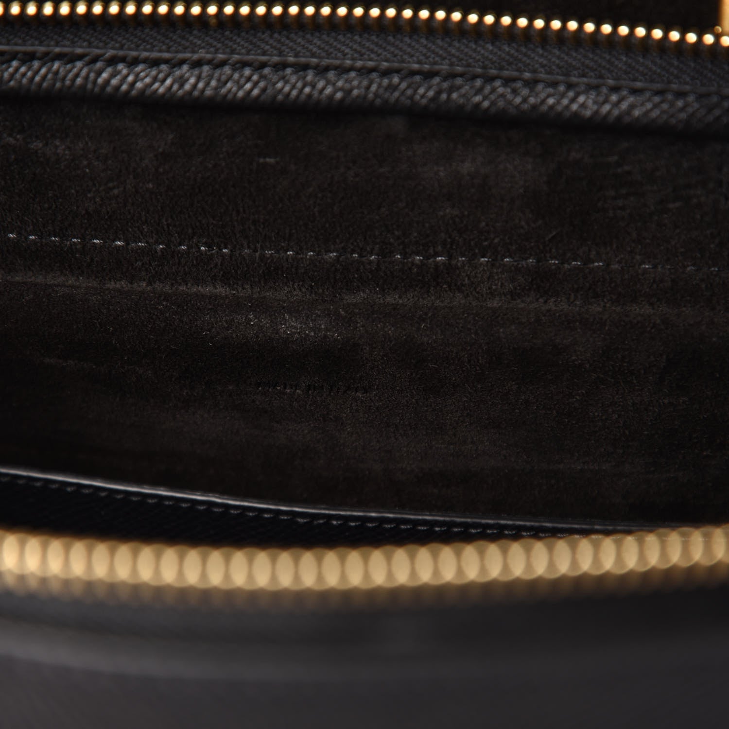 Celine Grained Calfskin Micro Belt Bag Black 8 of 9